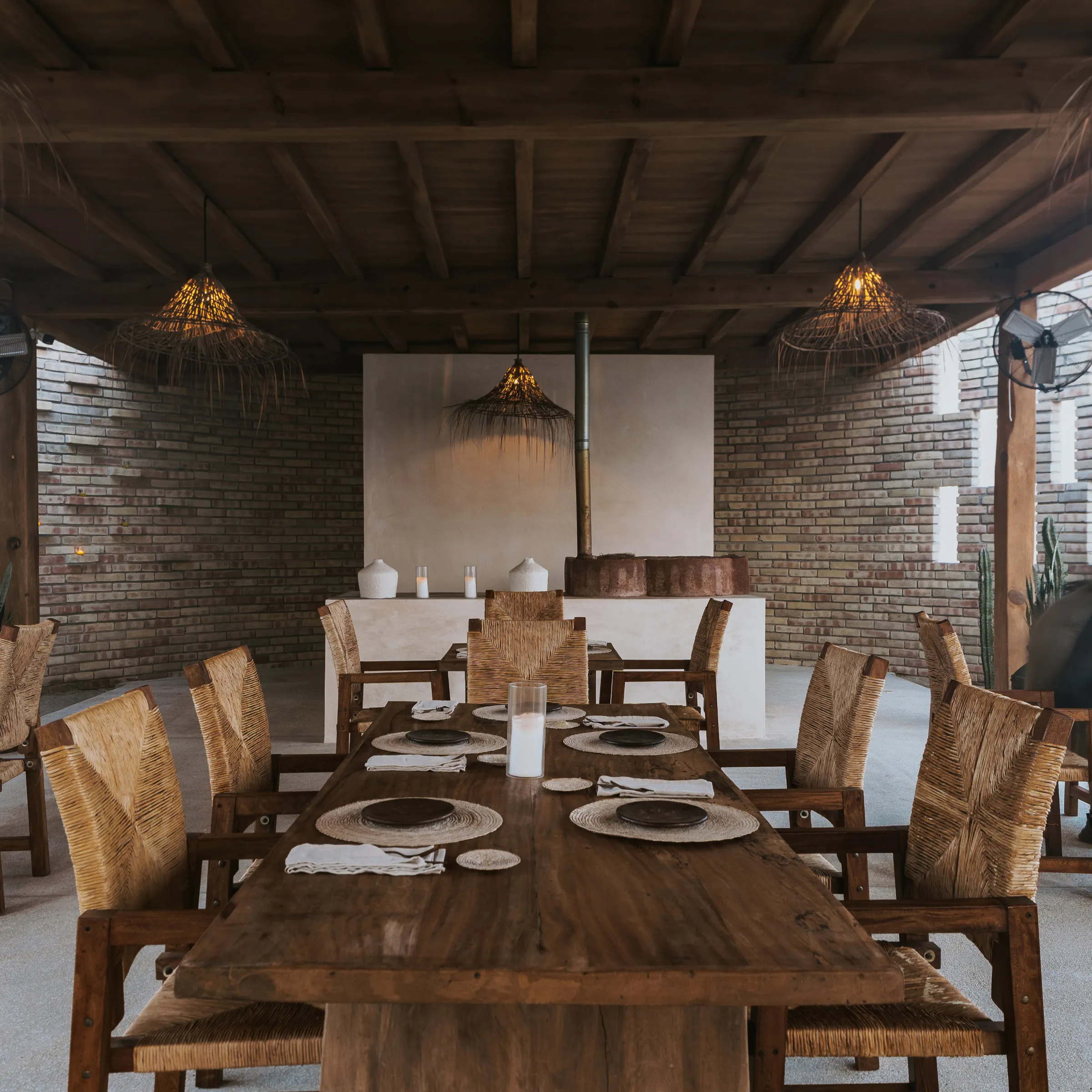 view restaurant from beach