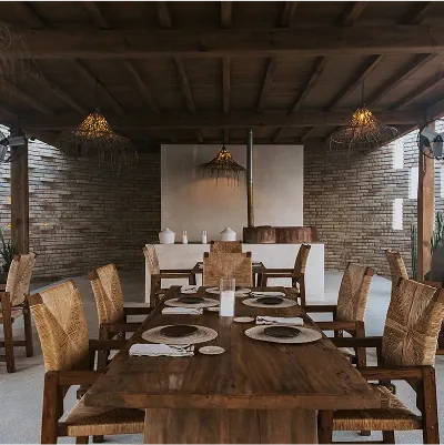 view restaurant from beach